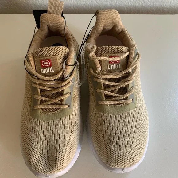unltd Tan Sneakers with Breathable Mesh and Comfortable Fit. - Picture 1 of 9